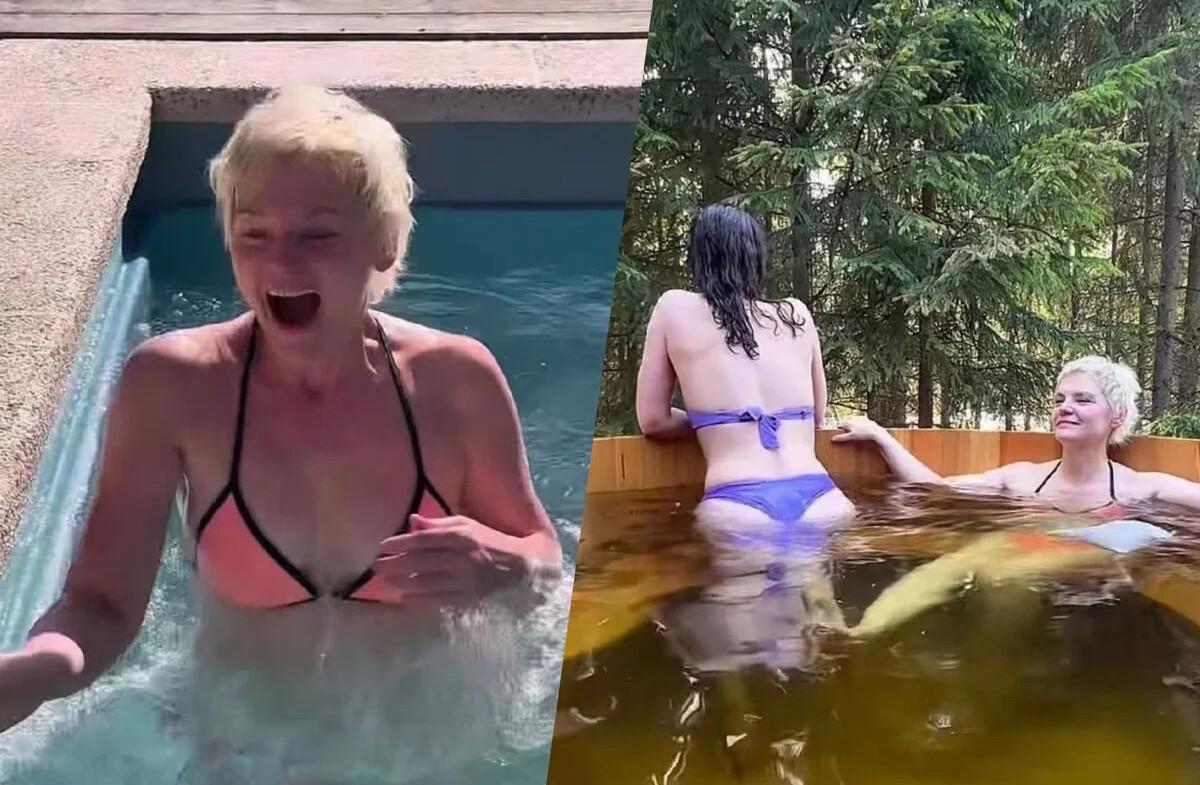 «Ну ничего себе!». Лянка Грыу показала фото своей 61-летней мамы в 6икини