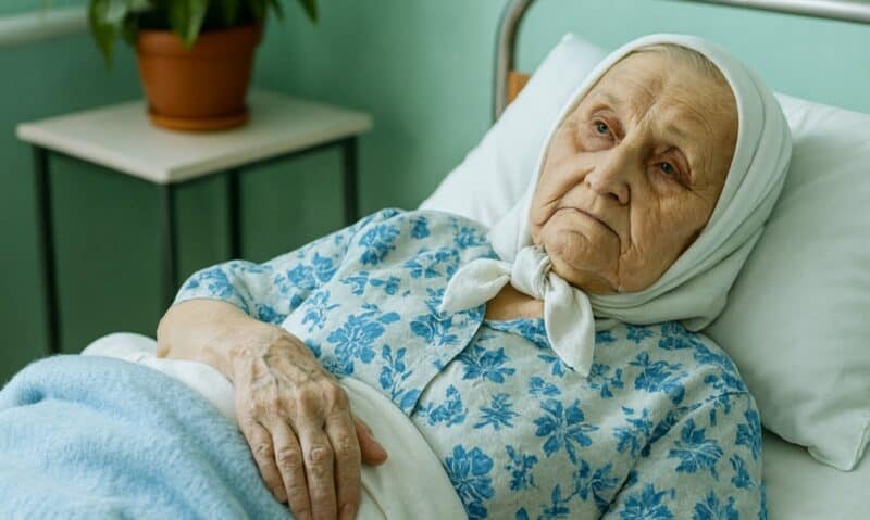 Пожилая женщина лежала в больнице совершенно одна, и никто не приходил её навестить: а её единственный сын лишь ждал момента, когда квартира наконец перейдёт ему